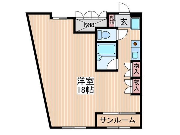 ファインハイムの物件間取画像